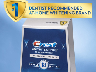 Benzi pentru albirea dintilor Crest 3D White Professional Effects - aplicare